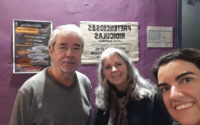 Cholufoto con Alberto Madín, autor y director de Alimañas Ponzoñosas