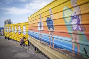 Un proyecto de 20 murales al estilo del distrito Wynwood de Miami deslumbra en Mar del Plata