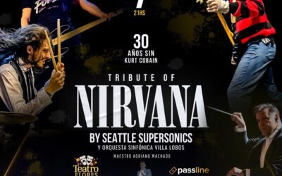 El mayor tributo a Nirvana del mundo «In memoriam Kurt Cobain» llega a Buenos Aires con la banda internacional Seattle Supersonics